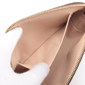 Louis Vuitton Monogram Pochette cosmetic M47515 CA0031 Brown Pouch