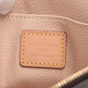 Louis Vuitton Monogram Pochette cosmetic M47515 CA0031 Brown Pouch
