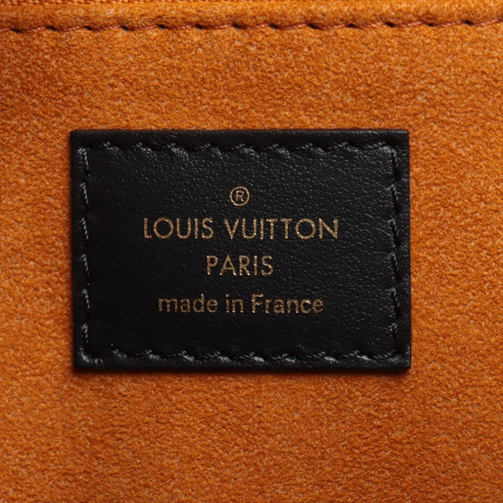 Louis Vuitton monogram empreinte On the Go GM M44925 Black
