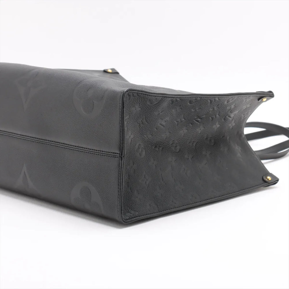 Louis Vuitton monogram empreinte On the Go GM M44925 Black