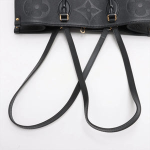 Louis Vuitton monogram empreinte On the Go GM M44925 Black