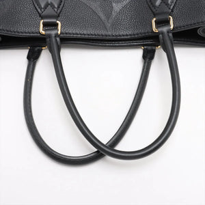 Louis Vuitton monogram empreinte On the Go GM M44925 Black