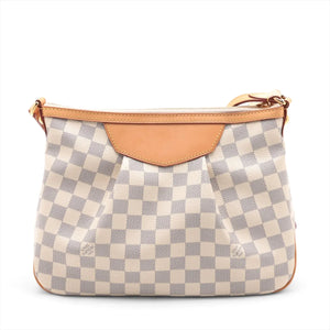 Louis Vuitton Damier Azul Siracusa PM N41113 SP0142 Brown