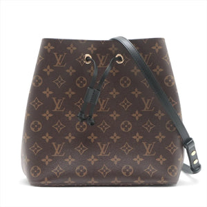 Louis Vuitton Monogram Neonoe M44020 MI3191 brown x black
