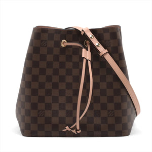 Louis Vuitton Damier Neonoe N40198 NZ2179 brown x pink