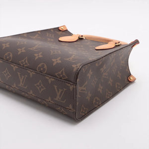 Louis Vuitton Monogram Sac Plat BB M45847 Brown