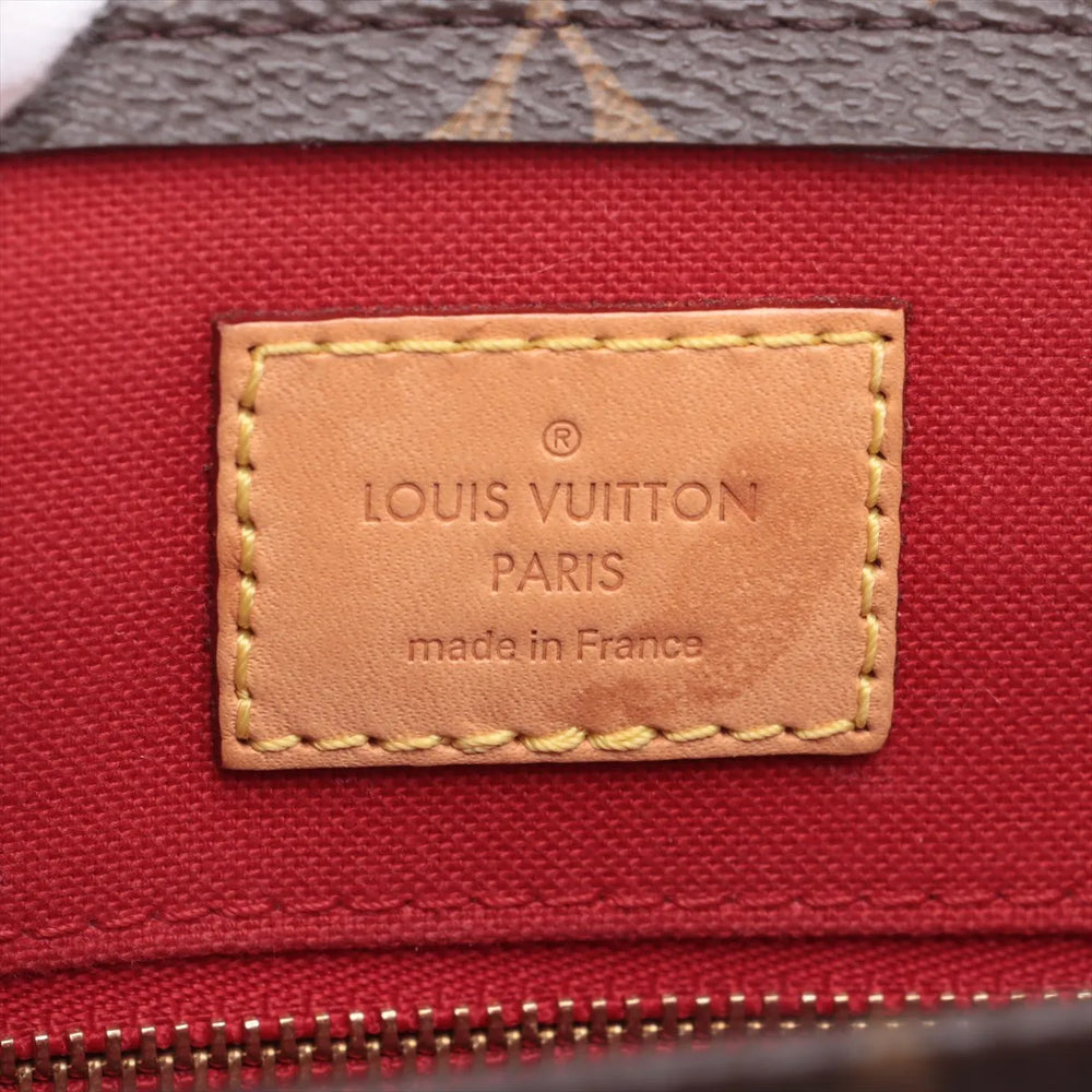 Louis Vuitton Monogram Sac Plat BB M45847 Brown