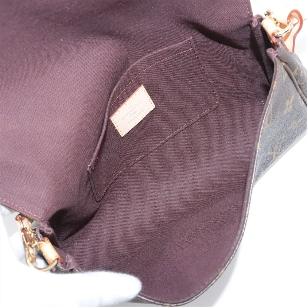 Louis Vuitton Monogram Favorite MM M40718 FL4172 Brown