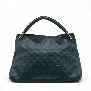 Louis Vuitton monogram empreinte Artsy MM M40790 TR2160 Navy Blue