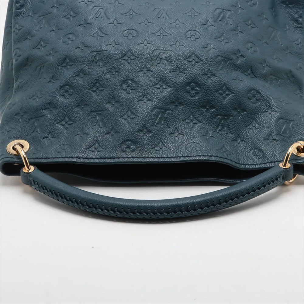 Louis Vuitton monogram empreinte Artsy MM M40790 TR2160 Navy Blue