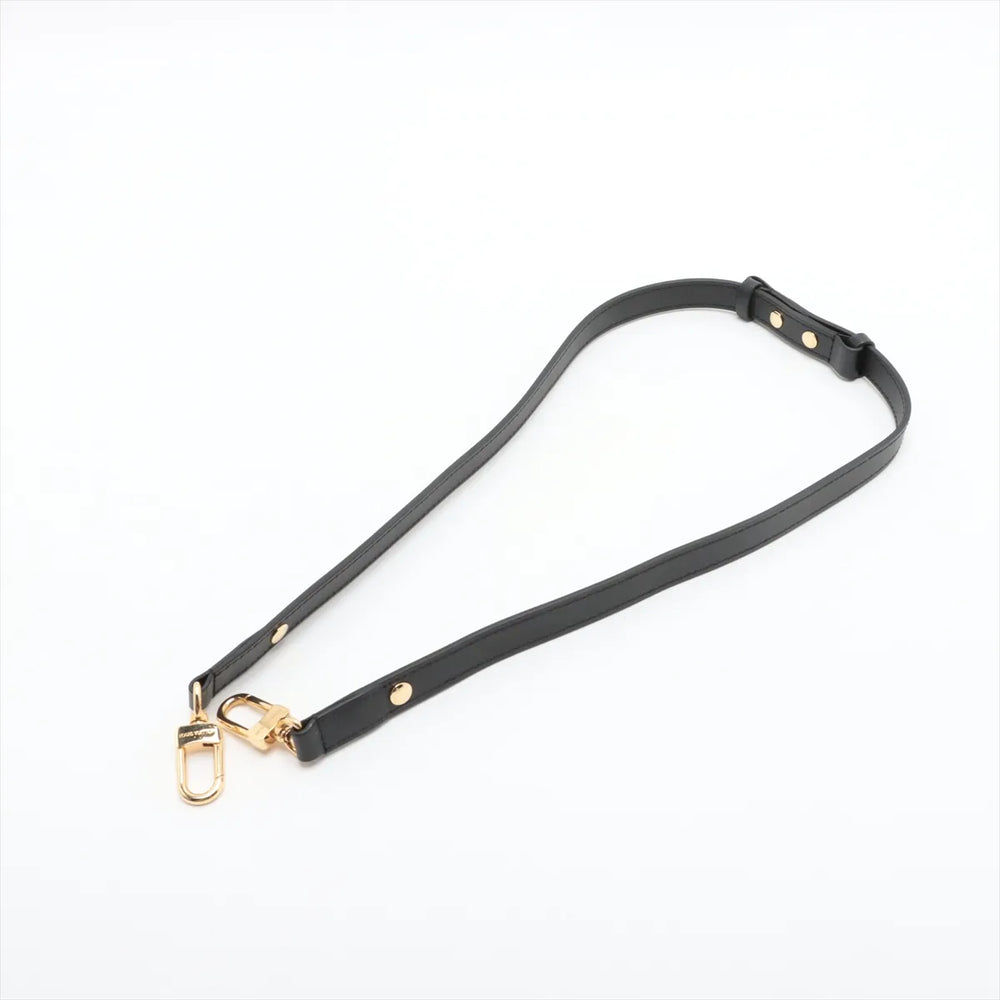 Louis Vuitton Monogram Empreinte Multi Pochette Accessoires M45777 black x beige