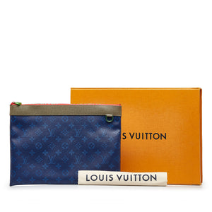 Louis Vuitton Monogram Pacific Apollo Pochette Blue
