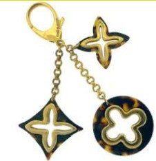 Louis Vuitton Tortoise Shell Bag Charm - Full Set