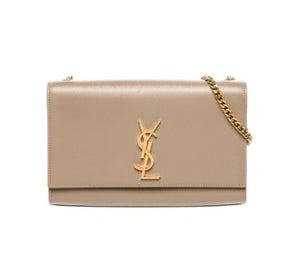 YSL Kate Medium Beige GHW