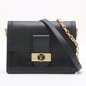 Louis Vuitton LV Black Dauphine MM M55821 FL0230