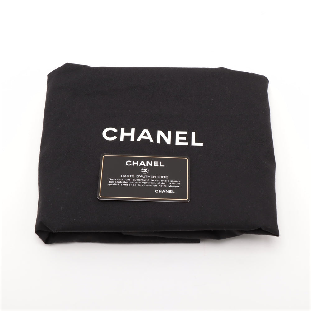 Chanel Deauville MM Caviar Skin 2 Way Tote Bag Burgundy Gold Metal Fittings
