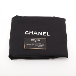 Chanel Deauville MM Caviar Skin 2 Way Tote Bag Burgundy Gold Metal Fittings