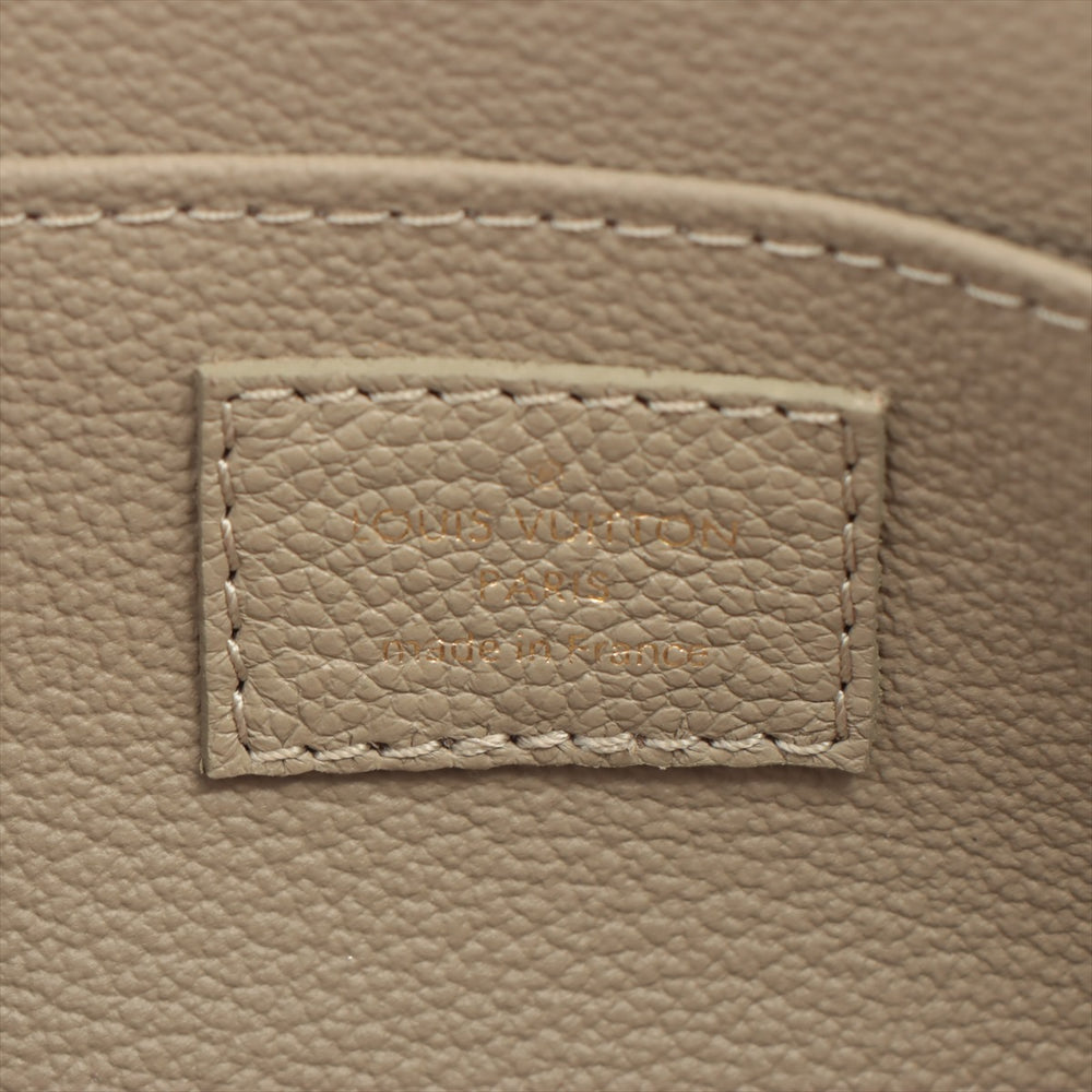 Louis Vuitton bicolor monogram empreinte Pochette cosmetic M82493