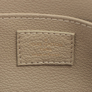 Louis Vuitton bicolor monogram empreinte Pochette cosmetic M82493