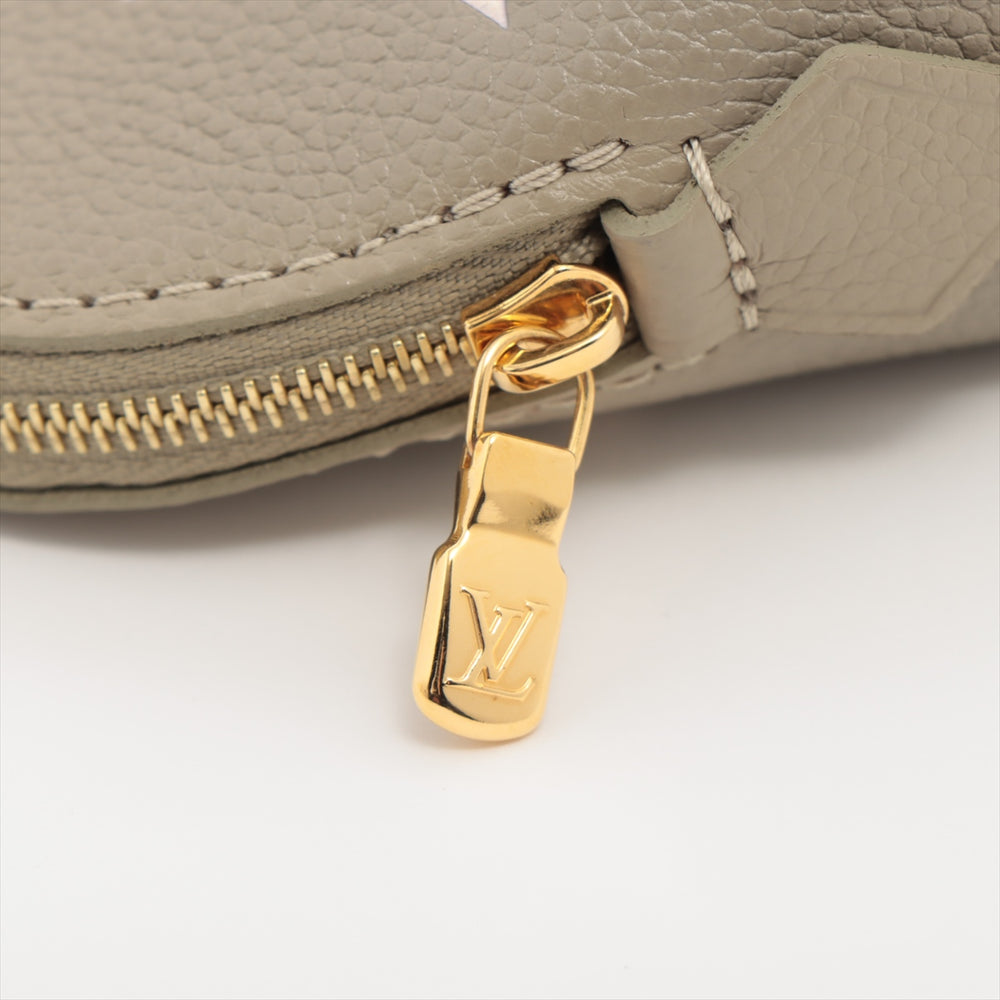 Louis Vuitton bicolor monogram empreinte Pochette cosmetic M82493