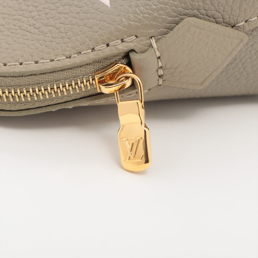 Louis Vuitton bicolor monogram empreinte Pochette cosmetic M82493