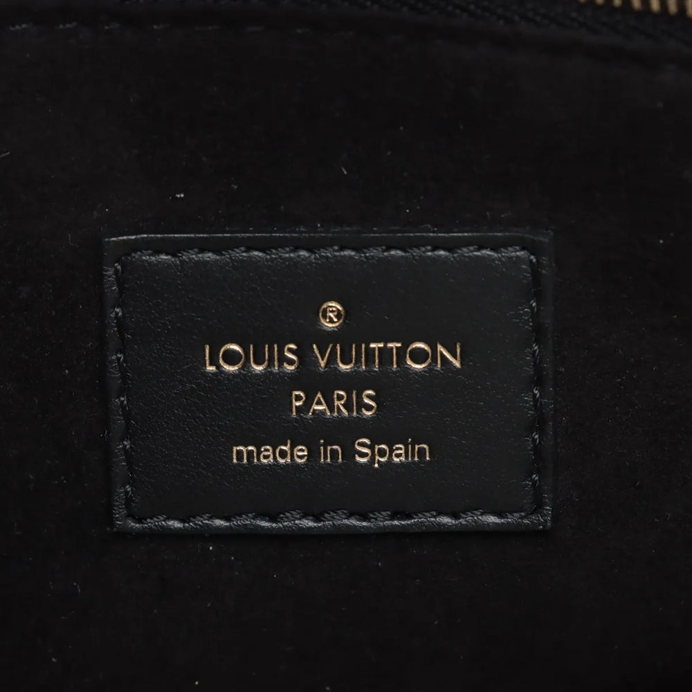 Louis Vuitton Monogram On My Side PM M57728 Black x brown