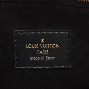 Louis Vuitton Monogram On My Side PM M57728 Black x brown