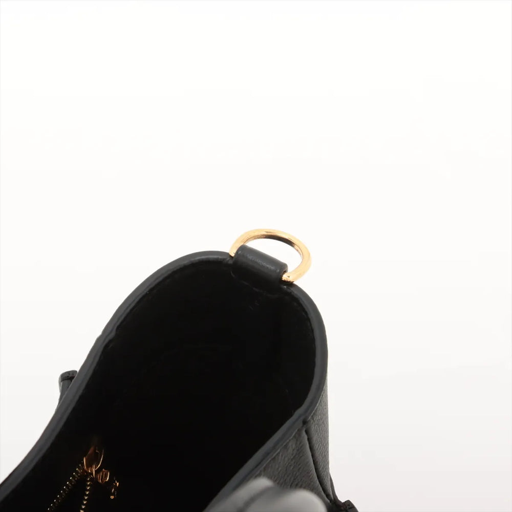 Louis Vuitton Monogram On My Side PM M57728 Black x brown