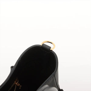 Louis Vuitton Monogram On My Side PM M57728 Black x brown