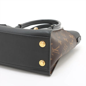 Louis Vuitton Monogram On My Side PM M57728 Black x brown