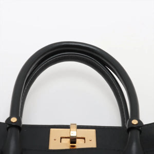 Louis Vuitton Monogram On My Side PM M57728 Black x brown
