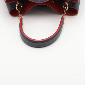 Louis Vuitton Monogram Empreinte Neonoe M45306 Marine Rouge