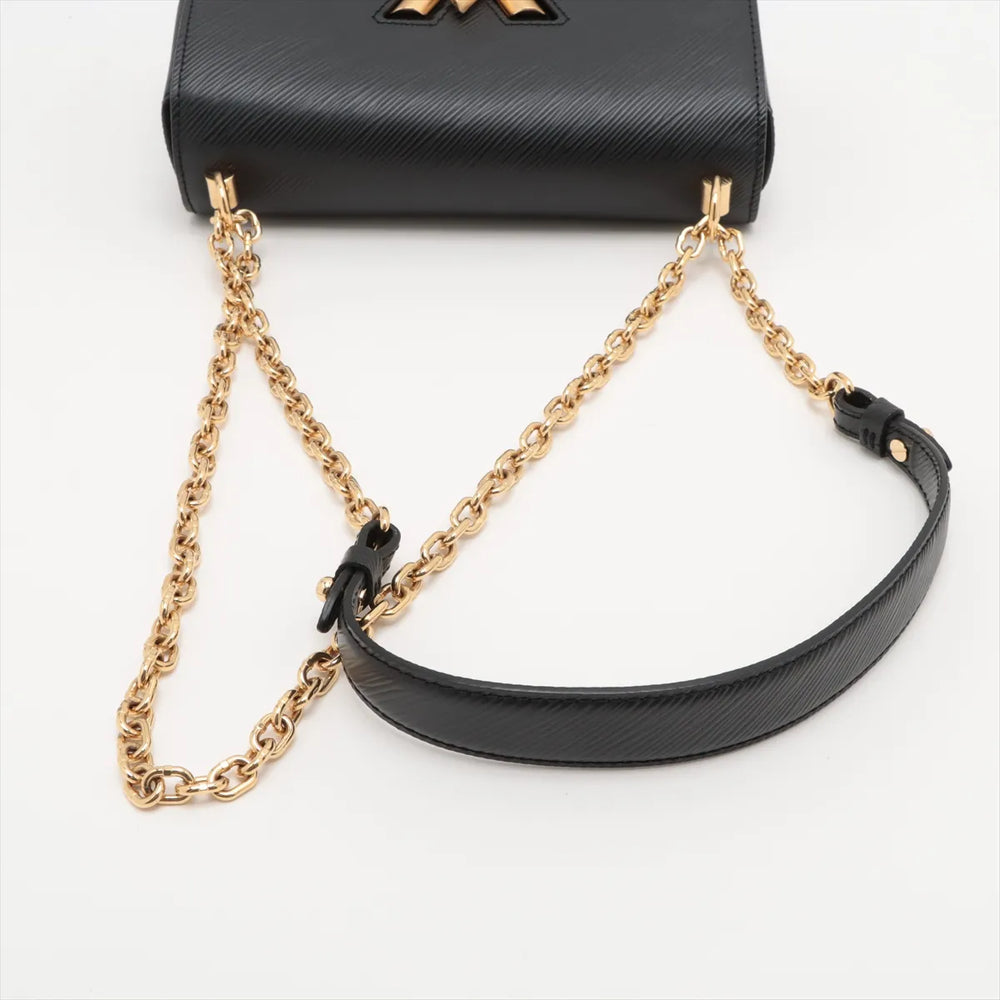 Louis Vuitton Epi Twist MM M21113 AR1189 Black
