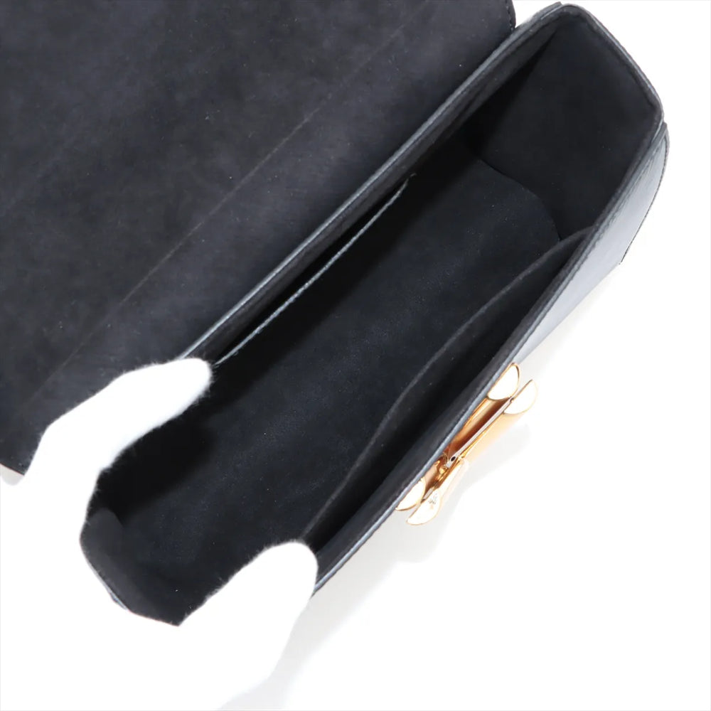 Louis Vuitton Epi Twist MM M21113 AR1189 Black
