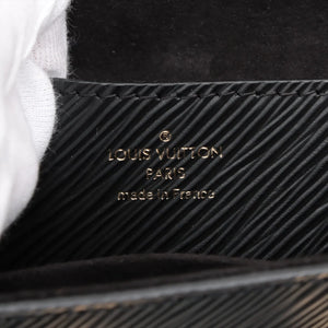 Louis Vuitton Epi Twist MM M21113 AR1189 Black