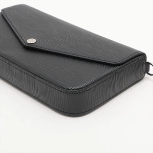 Louis Vuitton Epi Pochette Félicie M62648 TJ0148 Black