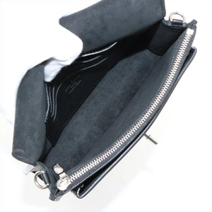 Louis Vuitton Pochette Lockme Chain M63471 UB2188 Black