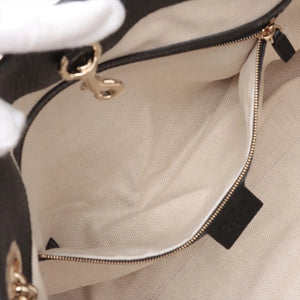 Gucci Soho Leather Chain Tote Bag Black 536196
