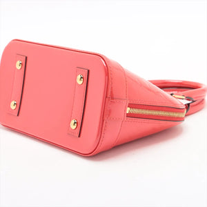 Louis Vuitton Vernis Alma BB M91771 CT1196 Pink