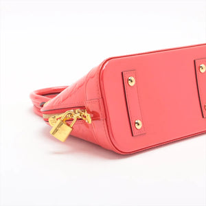 Louis Vuitton Vernis Alma BB M91771 CT1196 Pink