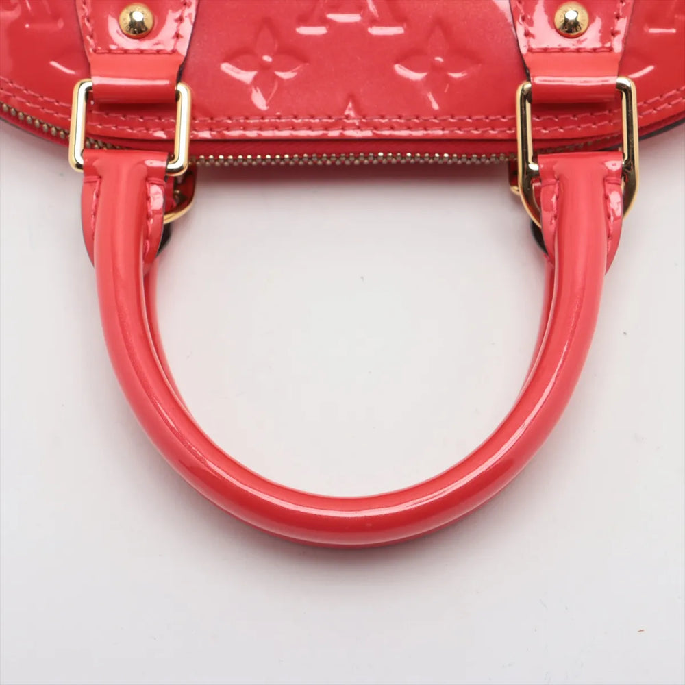 Louis Vuitton Vernis Alma BB M91771 CT1196 Pink