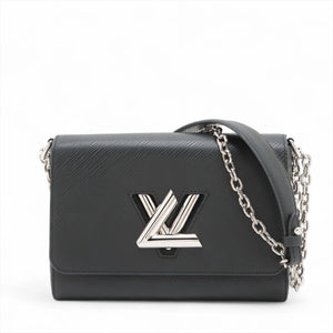 Louis Vuitton Epi Twist MM M50282 FL1125 Black