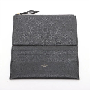 Louis Vuitton Monogram Empreinte Pochette Felicie M82477 Black