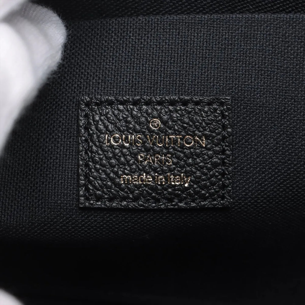Louis Vuitton Monogram Empreinte Pochette Felicie M82477 Black