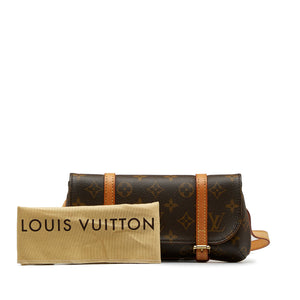 Louis Vuitton Monogram Pochette Marelle Waist Bag Brown