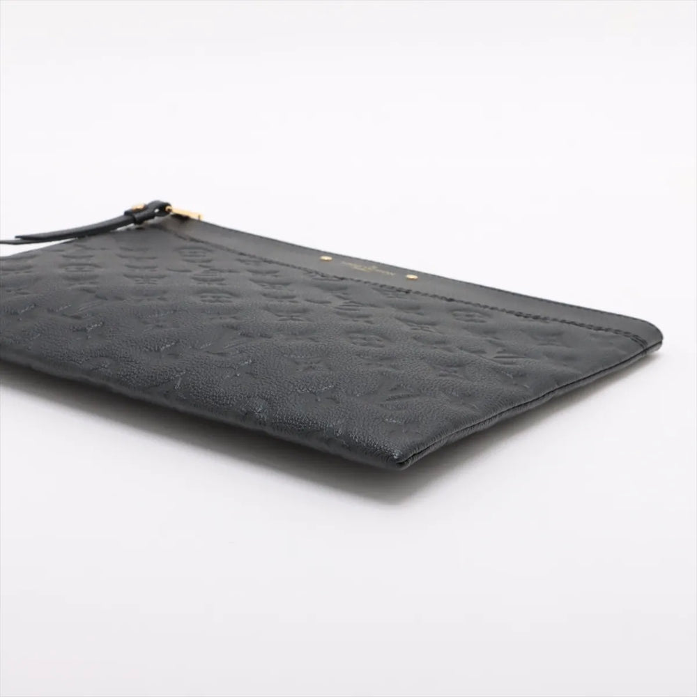 Louis Vuitton monogram empreinte Dairy pouch M62937 TN2149 Black