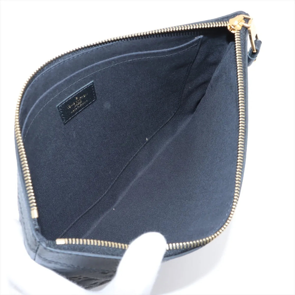Louis Vuitton monogram empreinte Dairy pouch M62937 TN2149 Black