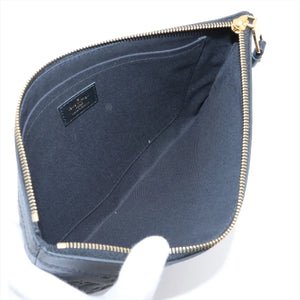 Louis Vuitton monogram empreinte Dairy pouch M62937 TN2149 Black