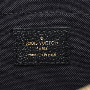 Louis Vuitton monogram empreinte Dairy pouch M62937 TN2149 Black