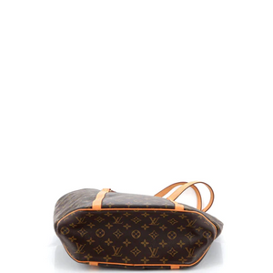 Louis Vuitton Shopping Sac Handbag Monogram Canvas MM MB1002